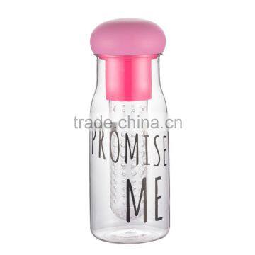 BPA Free Fruit Infuser Plastic Joyshaker Water Bottle photo-3
