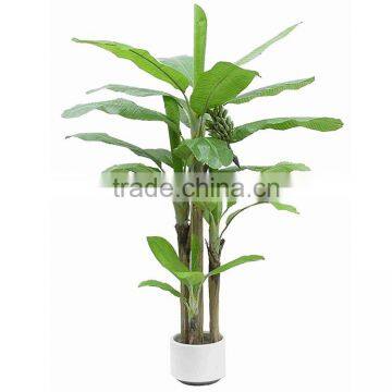 artificial fake bananas bonsai for indoor decoration