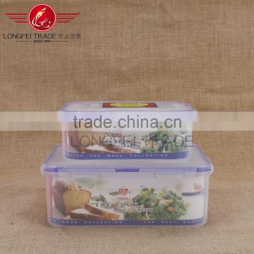 Hot Sales Good Quality Airtight Plastic Compartment Storage Box