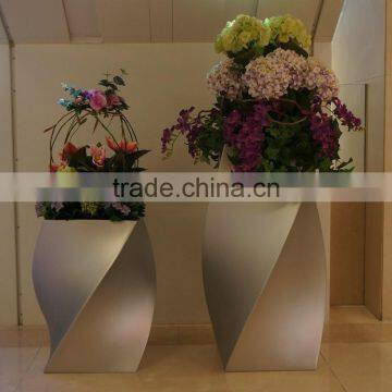 Strong and fashion FRP flower pot