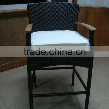 Factory Supplies Leisure Bar Stool High Chair With Armrest For Bar Furniture photo-4