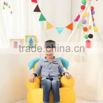 Soft Fur Kid's Sitting Coner Beanbag,funny Bean Bag Sofa,round Pink Pot Round Bean Bag photo-6