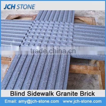 Chinese natural granite G654 footway pavement tactile blind stone