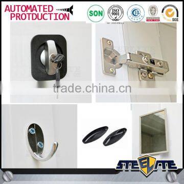 Flower Design Wardrobes Steel Clothes Cupboard Design photo-6