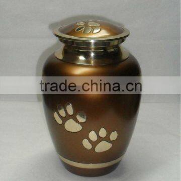 Brass Pet Paw urns