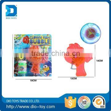 top selling products fish flash bubble gun toys with CE certificates