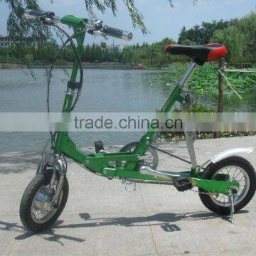 12 Inch Fashion Mini Folding Electric Bicycle Professional Tracking Bike photo-3