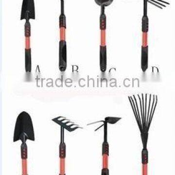 telescopic garden hand trowel/transplanter/hoe fork/hedge shear/lopper/rake/pruning scissors tool