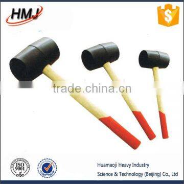 High carbon steel firm hammer with Scaled plastic handle