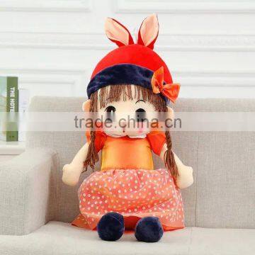 Chinese Manufacture Cheap Best Made Plush Doll Toys for Girls Supply photo-3