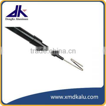 Black Anodized Aluminum Telescoping pipe