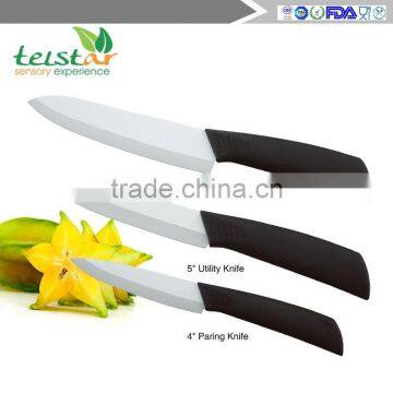 4 Pcs Ceramic Royal Kitchen Knife Set photo-2
