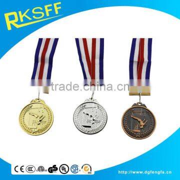 Ribbon Attached China Supplier Medal For Sport Games photo-6