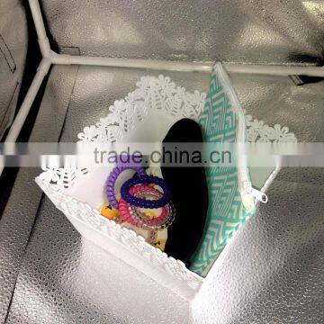Plastic Hollow Out Sundry Basket photo-6