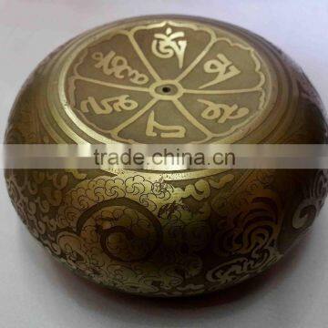 Best Selling 5 Buddha Tibetan Healing Meditation Singing Bowl photo-4