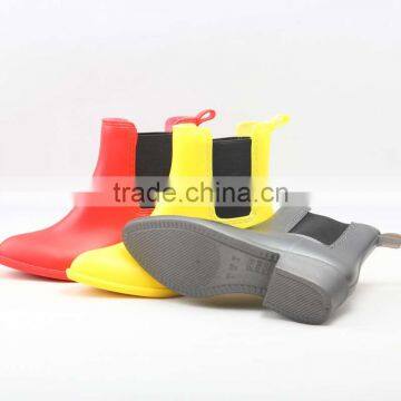 New Design Low Heel Pointed Toe Waterproof Chelsea Shoes for Women Factory photo-2