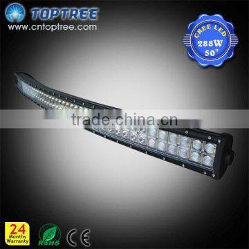 offroad car lighting system modify plan 288w curved led light bar