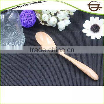 Customized left hand wood spoon , ice cream fun wood spoon