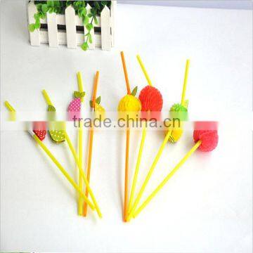 FDA Christmas decorations fruit honeycomb straws