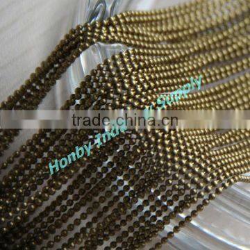 Jewelry Components 4mm Vintage Bronze Ball Chain