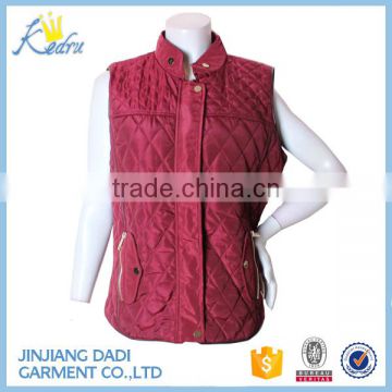 Fashion Customized And printed Various Ladies Padded Vest