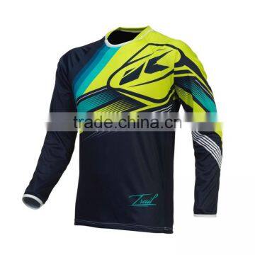 Kroad Jerseys Men MTB Clothing Motocross Mountain Bike Cycling Jersey T Shirts Bicycle Sleeve