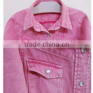 Newest Style Autumn/spring Season Children Young Girls Jean Coat photo-6