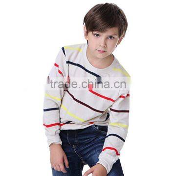 Boys Cotton Crew Sweatshirts Fleece Jumpers Long Sleeve Winter T-Shirts Kids Stripe Sweatshirt Hoodies Wholesale Hot Google Sale photo-5