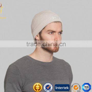 Classic Mens Cashmere Hat Cashmere Beanie Caps for Men