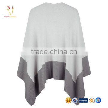 High Quality Wool Cashmere Coat Poncho for Sale photo-5