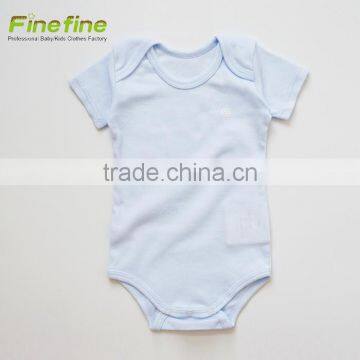 Eco Friendly Baby Clothes Cartoons Organic Baby Romper With Short Sleeve photo-4