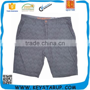 Men Casual Everyday Wear Cotton Grey Chino Shorts