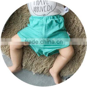 S17042A Wholesale Children's Pure Color Baby Summer Shorts photo-3
