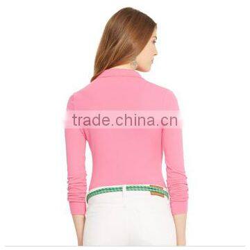Pink Button up Long Sleeve Pretty Woman Clothing photo-2