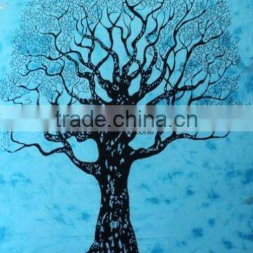 Hippie Tapestry Mandala Tapestry Wall Hanging Sky Blue photo-4