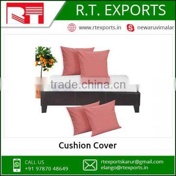 100% Plain Dyed Cotton Canvas Blank Decorative Cushion Cover Price photo-2