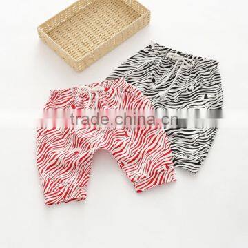 Wholesale summer high quality printing girls casual shorts kids