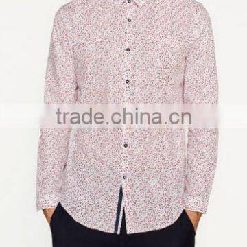 Flowers printed shirt