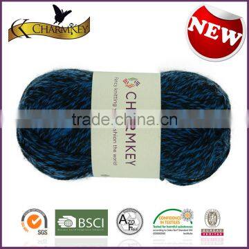 Charmkey Color Dyed Spinning Yarn Soft Acrylic Knitting Yarn Wholesale for Baby Hat photo-3