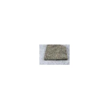 Non - Toxic Wear Resistant Grey Wool Felt, Sheep Wool Felt Fabric 2mm - 20mm