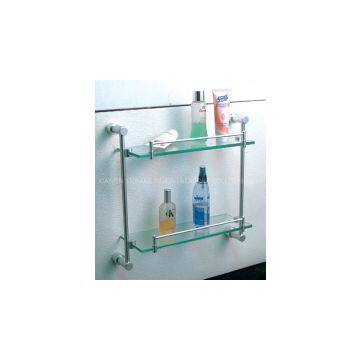 Bathroom accessories brass double luggage carrier