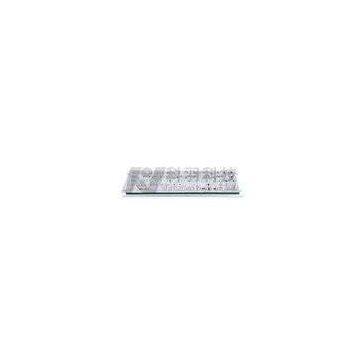 79 Key Numeric Industrial Metal Keyboard For Gaming Machine , Brushed Surface
