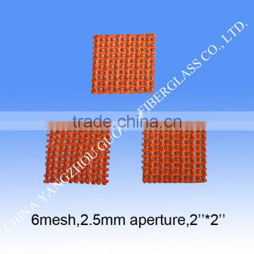 high silica roving in 3 warp yarn and 3 weft yarn weave way making Molten steel filtering part