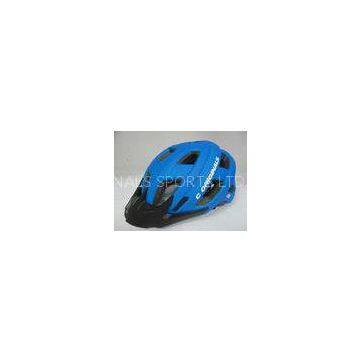 Mountain Bike Mtb Enduro Helmet Blue Professional Two Sizes Silk Screen Printing