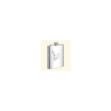 Stainless steel flagon