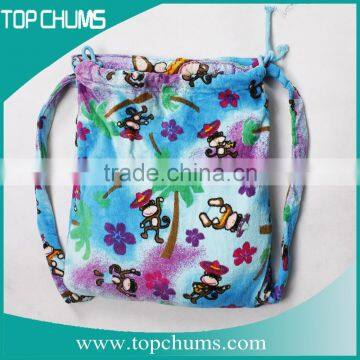 custom printed Strap beach towel backpack for beach bag