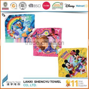 china supplier velour printing towels hand towel