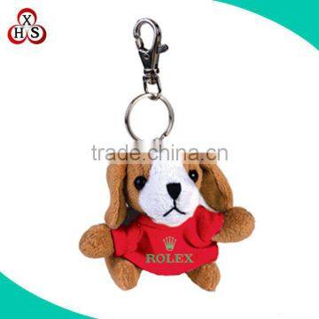 Lovely Plush Dog Keychain In High Quality