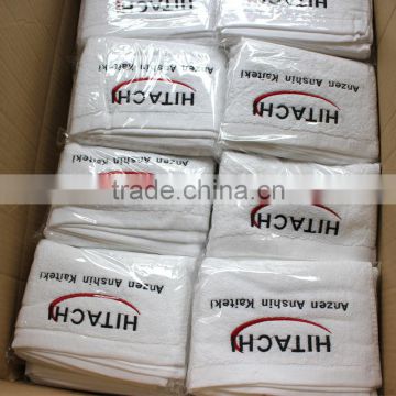 Cheap Promotional Wholesale Custom Logo Cotton Face Bath Towel Hotel Towel