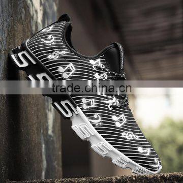 black note men printed jogging basketball shoes/forest cbd jogging causual sneakers travelling training sports trainers